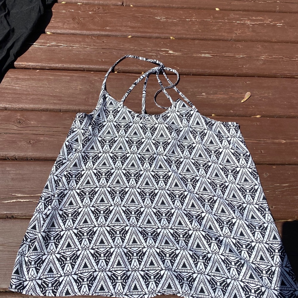 Hollister sheer flowy top